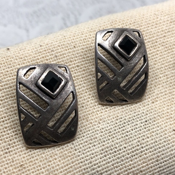 Chico's modernist style statement earrings, + free. - Picture 2 of 6